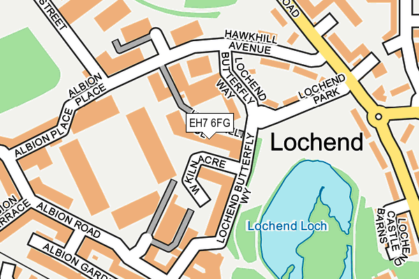 EH7 6FG map - OS OpenMap – Local (Ordnance Survey) EH7 6FG map - OS OpenMap – Local (Ordnance Survey)
