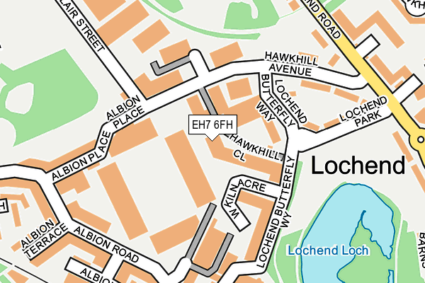 EH7 6FH map - OS OpenMap – Local (Ordnance Survey) EH7 6FH map - OS OpenMap – Local (Ordnance Survey)