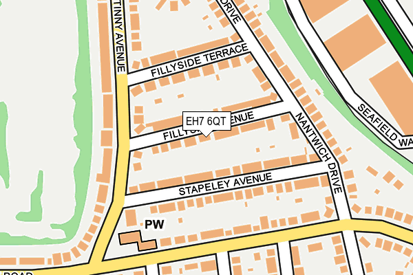 EH7 6QT map - OS OpenMap – Local (Ordnance Survey) EH7 6QT map - OS OpenMap – Local (Ordnance Survey)