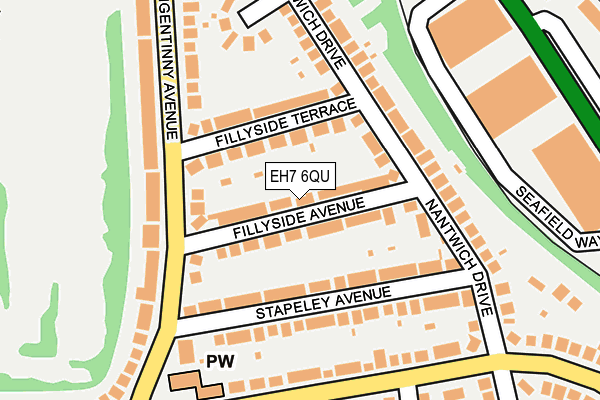 EH7 6QU map - OS OpenMap – Local (Ordnance Survey) EH7 6QU map - OS OpenMap – Local (Ordnance Survey)