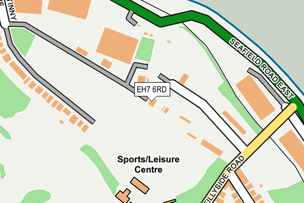 EH7 6RD map - OS OpenMap – Local (Ordnance Survey) EH7 6RD map - OS OpenMap – Local (Ordnance Survey)