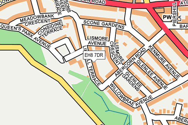 EH8 7DR map - OS OpenMap – Local (Ordnance Survey) EH8 7DR map - OS OpenMap – Local (Ordnance Survey)