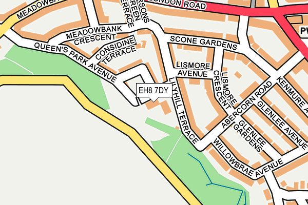 EH8 7DY map - OS OpenMap – Local (Ordnance Survey) EH8 7DY map - OS OpenMap – Local (Ordnance Survey)