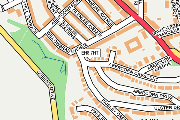 EH8 7HT map - OS OpenMap – Local (Ordnance Survey) EH8 7HT map - OS OpenMap – Local (Ordnance Survey)