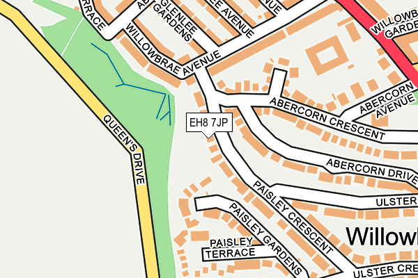 EH8 7JP map - OS OpenMap – Local (Ordnance Survey) EH8 7JP map - OS OpenMap – Local (Ordnance Survey)