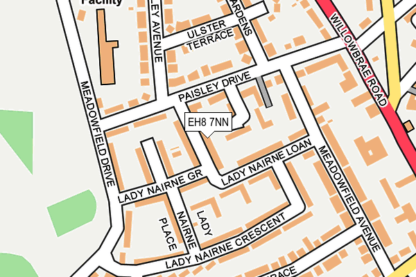 EH8 7NN map - OS OpenMap – Local (Ordnance Survey) EH8 7NN map - OS OpenMap – Local (Ordnance Survey)