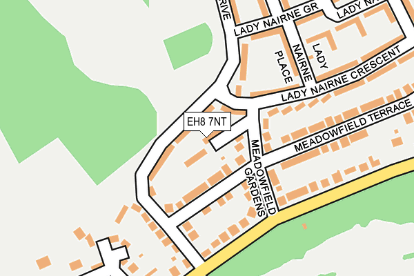 EH8 7NT map - OS OpenMap – Local (Ordnance Survey) EH8 7NT map - OS OpenMap – Local (Ordnance Survey)