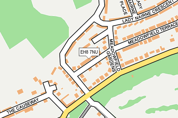 EH8 7NU map - OS OpenMap – Local (Ordnance Survey) EH8 7NU map - OS OpenMap – Local (Ordnance Survey)