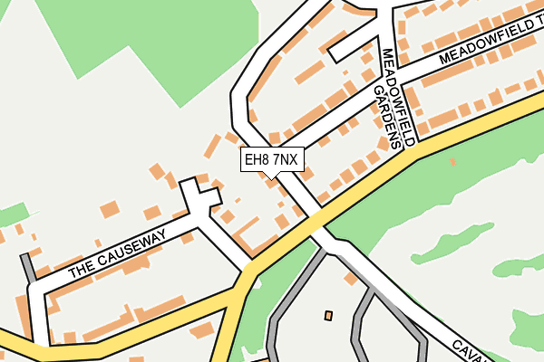 EH8 7NX map - OS OpenMap – Local (Ordnance Survey) EH8 7NX map - OS OpenMap – Local (Ordnance Survey)