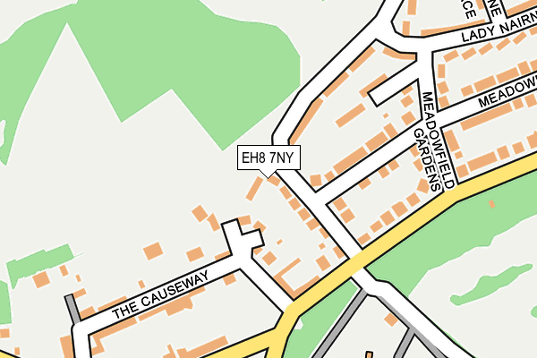 EH8 7NY map - OS OpenMap – Local (Ordnance Survey) EH8 7NY map - OS OpenMap – Local (Ordnance Survey)