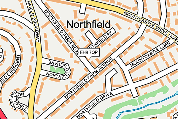EH8 7QP map - OS OpenMap – Local (Ordnance Survey) EH8 7QP map - OS OpenMap – Local (Ordnance Survey)