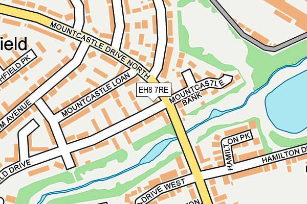 EH8 7RE map - OS OpenMap – Local (Ordnance Survey) EH8 7RE map - OS OpenMap – Local (Ordnance Survey)