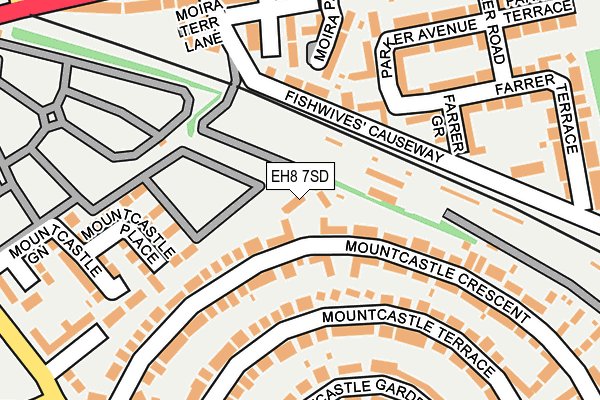EH8 7SD map - OS OpenMap – Local (Ordnance Survey) EH8 7SD map - OS OpenMap – Local (Ordnance Survey)