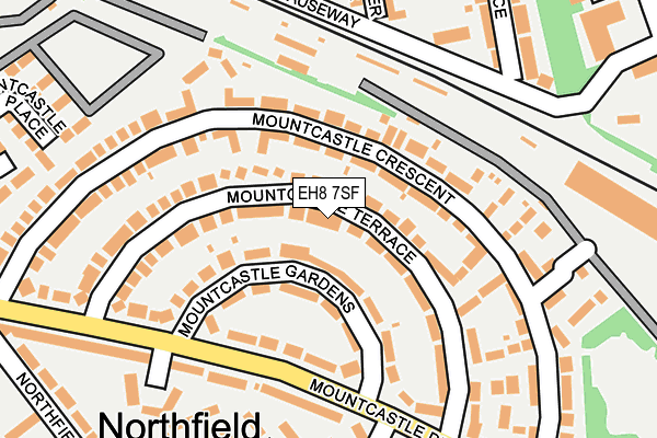 EH8 7SF map - OS OpenMap – Local (Ordnance Survey) EH8 7SF map - OS OpenMap – Local (Ordnance Survey)