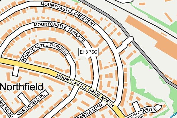 EH8 7SG map - OS OpenMap – Local (Ordnance Survey) EH8 7SG map - OS OpenMap – Local (Ordnance Survey)
