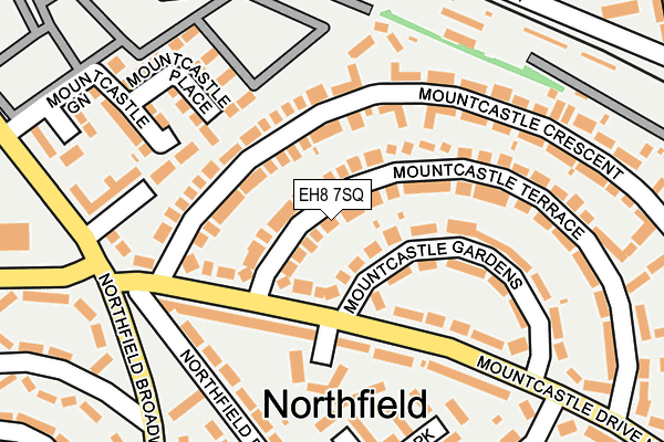 EH8 7SQ map - OS OpenMap – Local (Ordnance Survey) EH8 7SQ map - OS OpenMap – Local (Ordnance Survey)