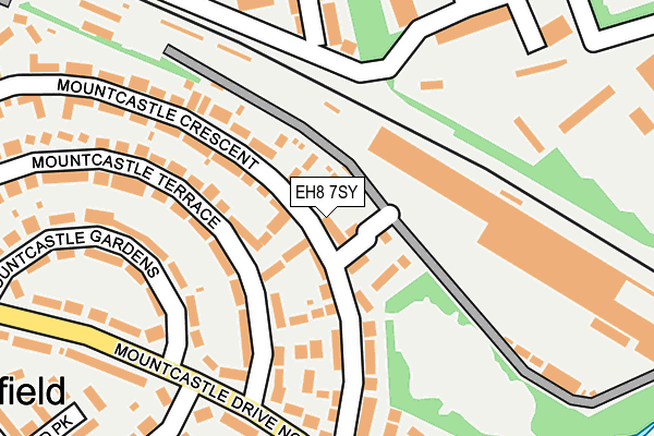 EH8 7SY map - OS OpenMap – Local (Ordnance Survey) EH8 7SY map - OS OpenMap – Local (Ordnance Survey)