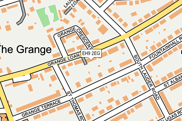 EH9 2EG map - OS OpenMap – Local (Ordnance Survey) EH9 2EG map - OS OpenMap – Local (Ordnance Survey)