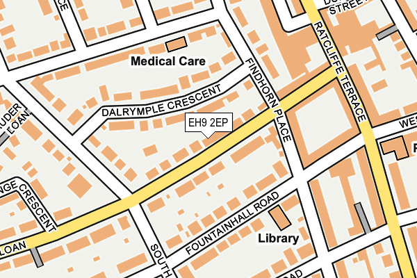 EH9 2EP map - OS OpenMap – Local (Ordnance Survey) EH9 2EP map - OS OpenMap – Local (Ordnance Survey)