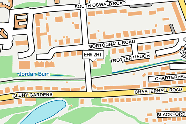EH9 2HT map - OS OpenMap – Local (Ordnance Survey) EH9 2HT map - OS OpenMap – Local (Ordnance Survey)