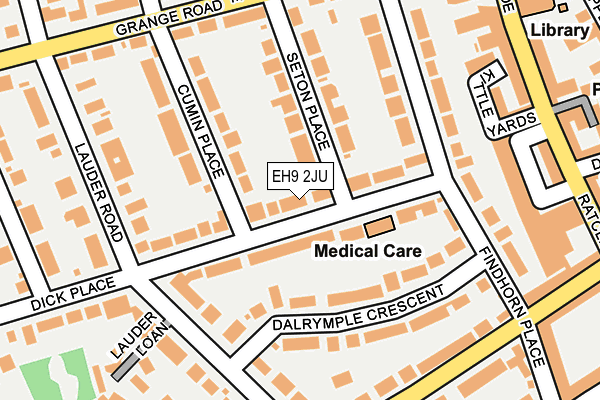 EH9 2JU map - OS OpenMap – Local (Ordnance Survey) EH9 2JU map - OS OpenMap – Local (Ordnance Survey)