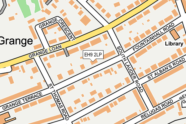 EH9 2LP map - OS OpenMap – Local (Ordnance Survey) EH9 2LP map - OS OpenMap – Local (Ordnance Survey)