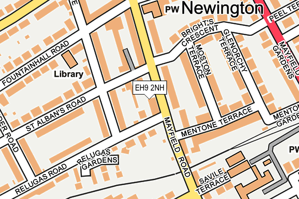 EH9 2NH map - OS OpenMap – Local (Ordnance Survey) EH9 2NH map - OS OpenMap – Local (Ordnance Survey)