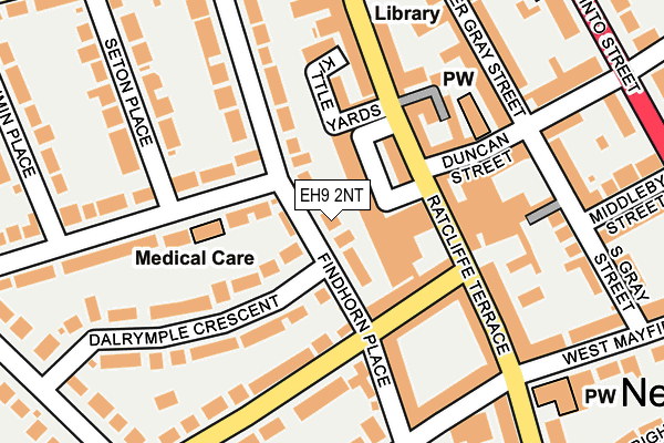 EH9 2NT map - OS OpenMap – Local (Ordnance Survey) EH9 2NT map - OS OpenMap – Local (Ordnance Survey)