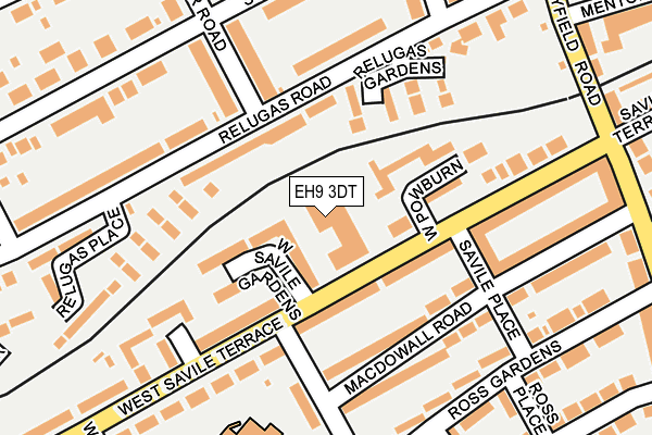 EH9 3DT map - OS OpenMap – Local (Ordnance Survey) EH9 3DT map - OS OpenMap – Local (Ordnance Survey)