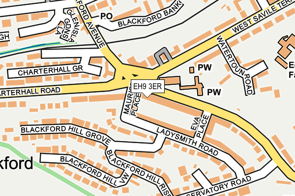 EH9 3ER map - OS OpenMap – Local (Ordnance Survey) EH9 3ER map - OS OpenMap – Local (Ordnance Survey)