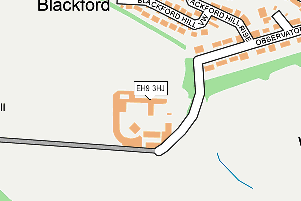 EH9 3HJ map - OS OpenMap – Local (Ordnance Survey) EH9 3HJ map - OS OpenMap – Local (Ordnance Survey)
