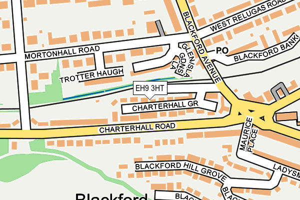EH9 3HT map - OS OpenMap – Local (Ordnance Survey) EH9 3HT map - OS OpenMap – Local (Ordnance Survey)