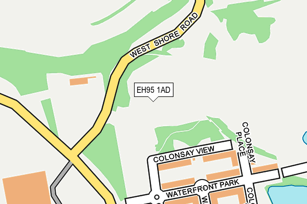EH95 1AD map - OS OpenMap – Local (Ordnance Survey) EH95 1AD map - OS OpenMap – Local (Ordnance Survey)