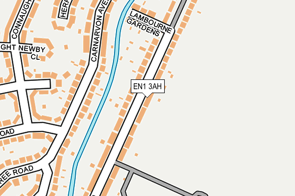 EN1 3AH map - OS OpenMap – Local (Ordnance Survey) EN1 3AH map - OS OpenMap – Local (Ordnance Survey)