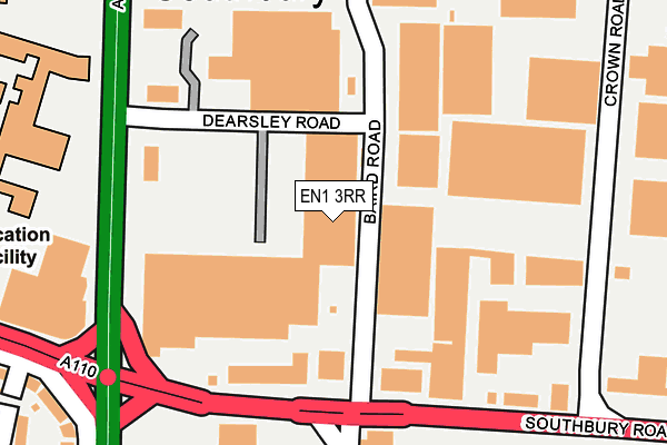 EN1 3RR map - OS OpenMap – Local (Ordnance Survey) EN1 3RR map - OS OpenMap – Local (Ordnance Survey)