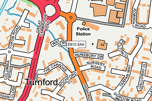 EN10 6AH map - OS OpenMap – Local (Ordnance Survey) EN10 6AH map - OS OpenMap – Local (Ordnance Survey)