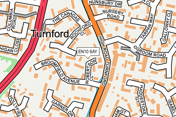EN10 6AY map - OS OpenMap – Local (Ordnance Survey) EN10 6AY map - OS OpenMap – Local (Ordnance Survey)