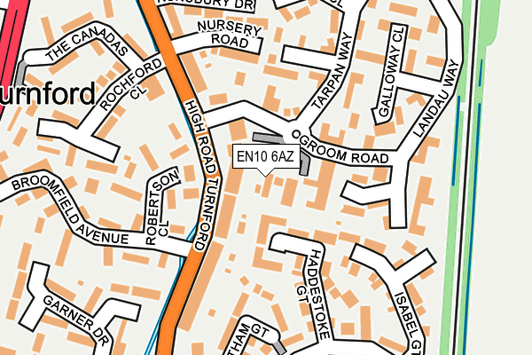 EN10 6AZ map - OS OpenMap – Local (Ordnance Survey) EN10 6AZ map - OS OpenMap – Local (Ordnance Survey)