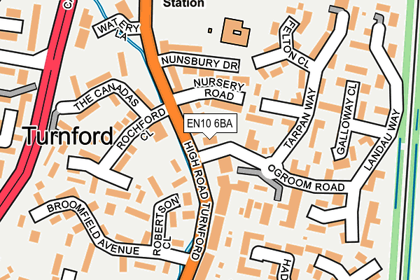 EN10 6BA map - OS OpenMap – Local (Ordnance Survey) EN10 6BA map - OS OpenMap – Local (Ordnance Survey)