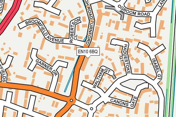 EN10 6BQ map - OS OpenMap – Local (Ordnance Survey) EN10 6BQ map - OS OpenMap – Local (Ordnance Survey)