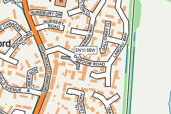 EN10 6BW map - OS OpenMap – Local (Ordnance Survey) EN10 6BW map - OS OpenMap – Local (Ordnance Survey)