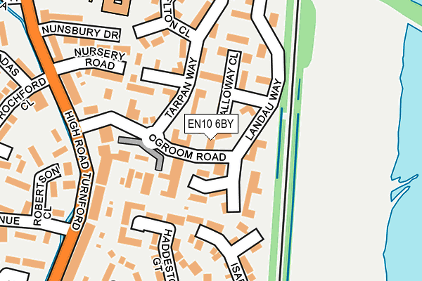 EN10 6BY map - OS OpenMap – Local (Ordnance Survey) EN10 6BY map - OS OpenMap – Local (Ordnance Survey)