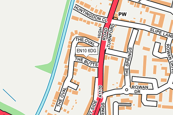 EN10 6DG map - OS OpenMap – Local (Ordnance Survey) EN10 6DG map - OS OpenMap – Local (Ordnance Survey)
