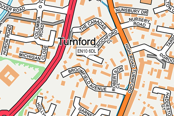 EN10 6DL map - OS OpenMap – Local (Ordnance Survey) EN10 6DL map - OS OpenMap – Local (Ordnance Survey)