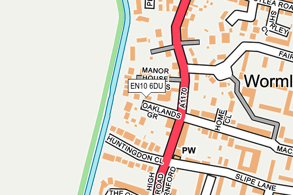EN10 6DU map - OS OpenMap – Local (Ordnance Survey) EN10 6DU map - OS OpenMap – Local (Ordnance Survey)