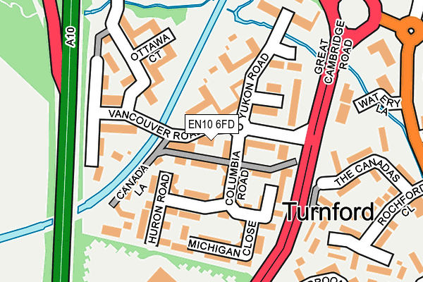 EN10 6FD map - OS OpenMap – Local (Ordnance Survey) EN10 6FD map - OS OpenMap – Local (Ordnance Survey)