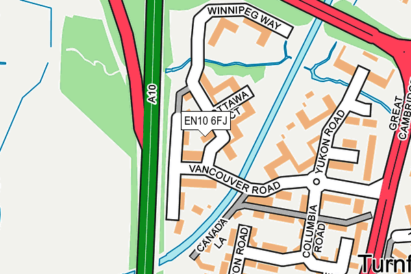 EN10 6FJ map - OS OpenMap – Local (Ordnance Survey) EN10 6FJ map - OS OpenMap – Local (Ordnance Survey)