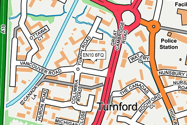 EN10 6FQ map - OS OpenMap – Local (Ordnance Survey) EN10 6FQ map - OS OpenMap – Local (Ordnance Survey)