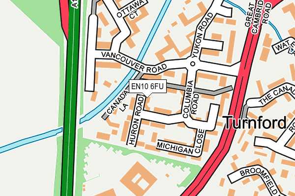 EN10 6FU map - OS OpenMap – Local (Ordnance Survey) EN10 6FU map - OS OpenMap – Local (Ordnance Survey)