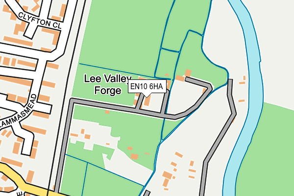 EN10 6HA map - OS OpenMap – Local (Ordnance Survey) EN10 6HA map - OS OpenMap – Local (Ordnance Survey)